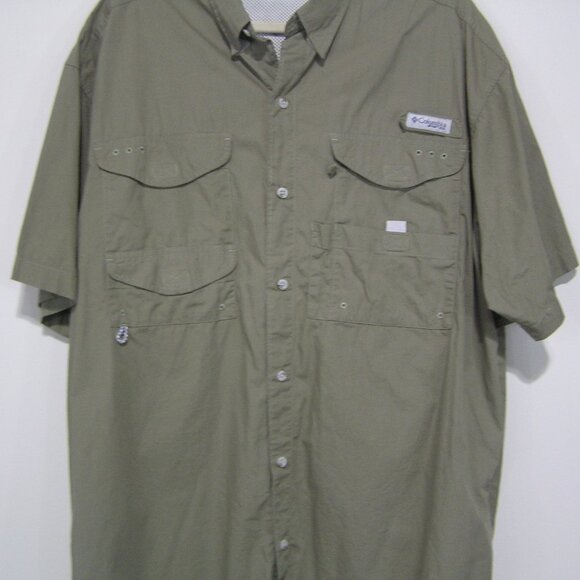 COLUMBIA PFG VENTED FISHING SHIRT LARGE - Picture 9 of 9